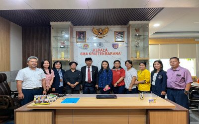 Koordinasi Penatalayanan Kesehatan UKS SMA Kristen Barana' dengan RS Elim Rantepao