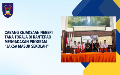 Jaksa Masuk Sekolah: Membekali Siswa Memahami Anak dalam Perspektif Hukum